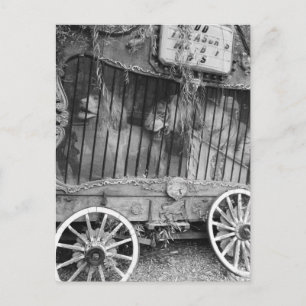 Circus Wagon Postcard
