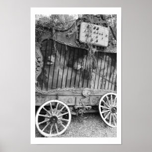Circus Wagon Poster