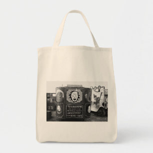 Circus Wagon Vintage 1937 Montana Photo Tote Bag