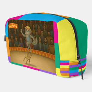 Circus wolf dopp kit