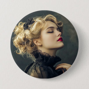 Circus Woman 7.5 Cm Round Badge