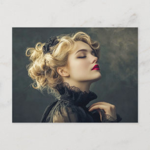 Circus Woman Postcard