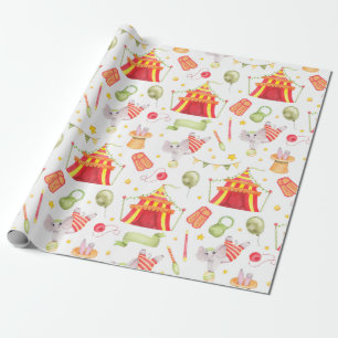 Circus Wrapping Paper