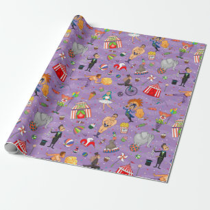 Circus Wrapping Paper