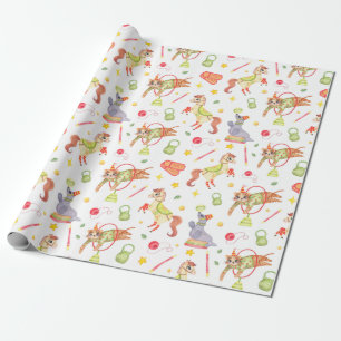 Circus Wrapping Paper