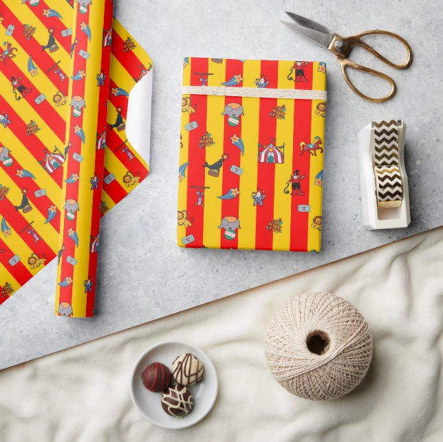 Circus Wrapping Paper - roll (Crafts)