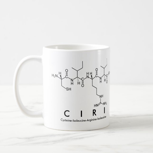 Ciri peptide name mug (Left)