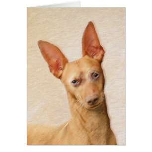 Cirneco dell’Etna Painting - Cute Original Dog Art