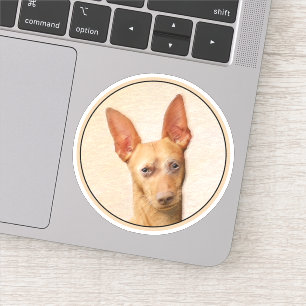 Cirneco dell’Etna Painting - Cute Original Dog Art