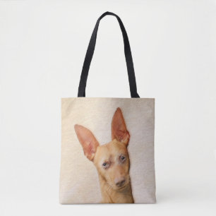 Cirneco dell’Etna Painting - Cute Original Dog Art Tote Bag