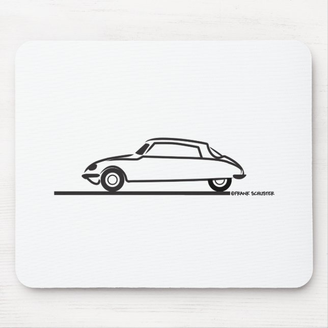 Ciroen DS 21 Pallas Mouse Mat (Front)