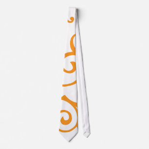 Cirrus Ivory (Orange) Tie
