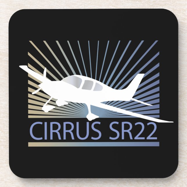Cirrus SR22 Coaster (Front)