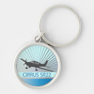 Cirrus SR22 Key Ring