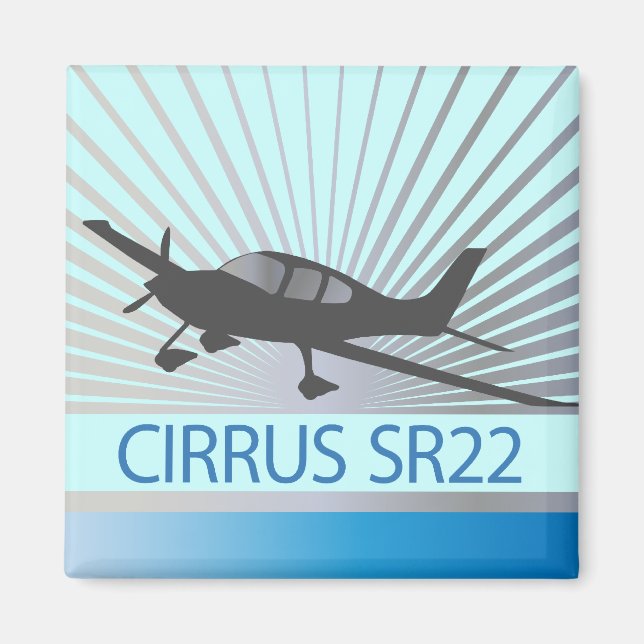 Cirrus SR22 Magnet (Front)