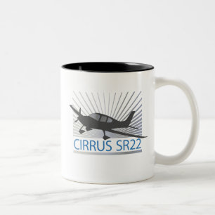 Cirrus SR22 Two-Tone Coffee Mug
