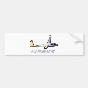 Cirrus Standard Glider Bumper Sticker