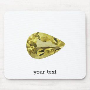 Cirtine Yellow Mouse Mat