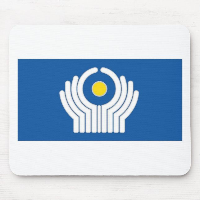 CIS Commonwealth of Independant States Flag Mouse Mat (Front)