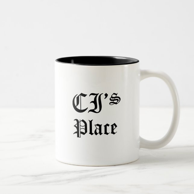 CI's Place Two-Tone Coffee Mug (Right)