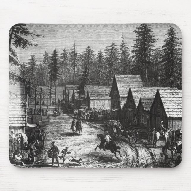 Cisco, station county of Placer Mouse Mat (Front)