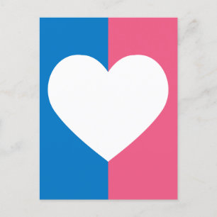 Cisgender Alternate Pride Flag Postcard