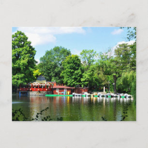 Cismigiu Park in Bucharest, Romania Postcard