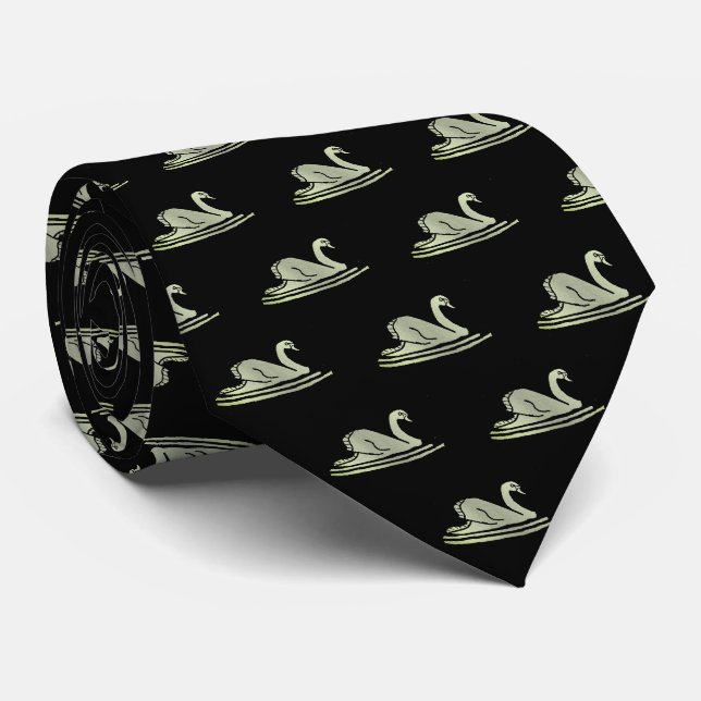 cisne dorada tie (Rolled)