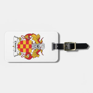 Cisneros Family Crest Luggage Tag
