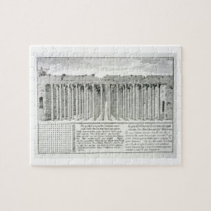 Cistern beneath the Hippodrome, Constantinople, Tu Jigsaw Puzzle