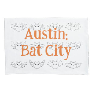 CISV Austin Bat City  Pillowcase