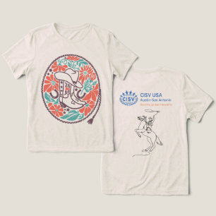 CISV Austin Boots and Lasso Women's T-Shirt Tri-Blend Shirt