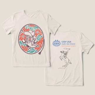 CISV Austin Boots and Lasso Women's T-Shirt Tri-Blend Shirt
