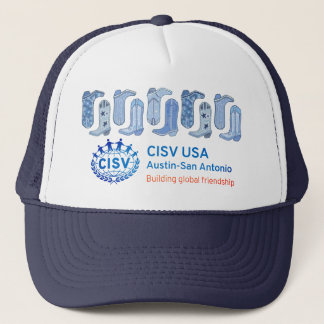 CISV Austin Cowboy Boots Trucker Hat