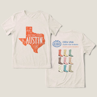CISV Austin Greetings Women's Tri-Blend Shirt