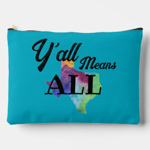 CISV Austin "Y'all Means All"  Accessory Pouch