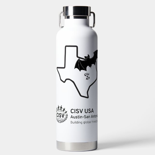 CISVATX Thor Copper Vacuum Insulated Water Bottle (Front)