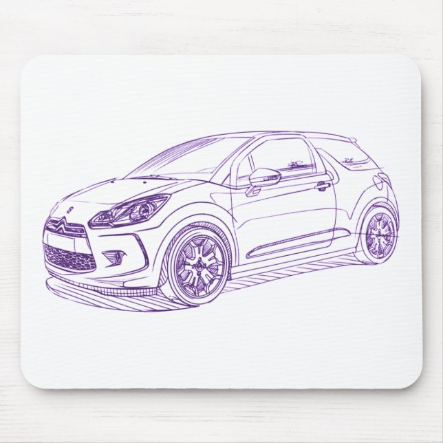 Cit DS3 2011 Mouse Mat (Front)