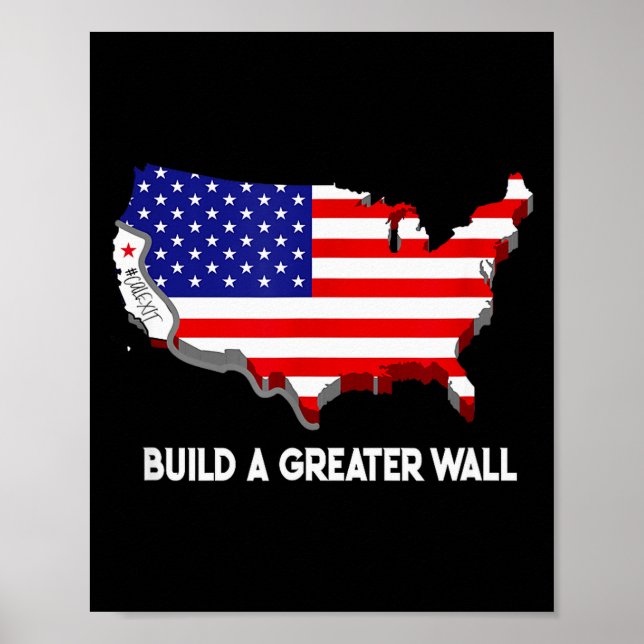 Cit Wall _ New California Republic Socialist Tee  Poster (Front)