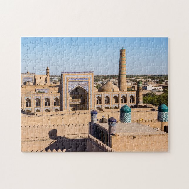 Citadel Kunya-ark - Khiva, Uzbekistan Jigsaw Puzzle (Horizontal)