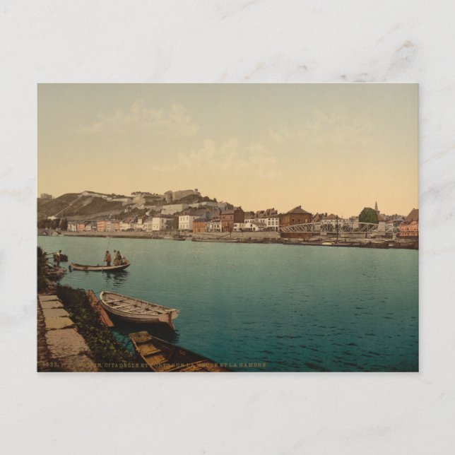 Citadel of Namur II, Belgium Postcard (Front)