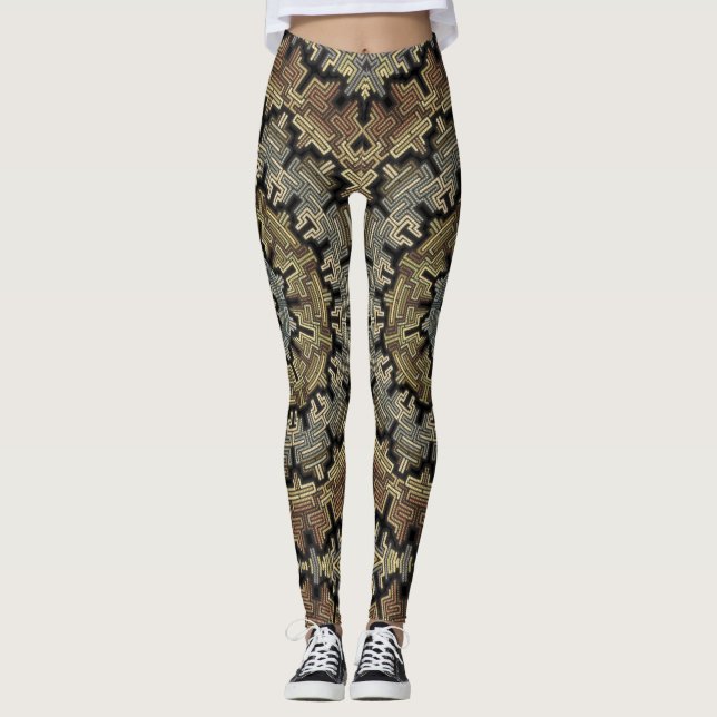 Citadel of the Self - Leggings by Vibrata (Front)