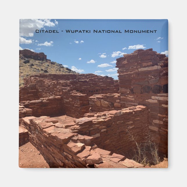 Citadel - Wupatki National Monument Magnet (Front)