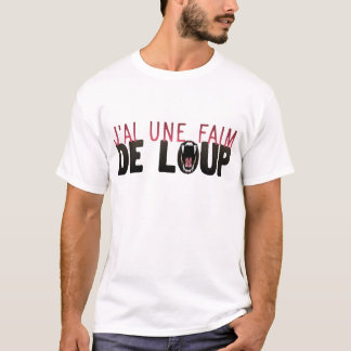 citation hunger wolf humor open mouthpiece fero T-Shirt