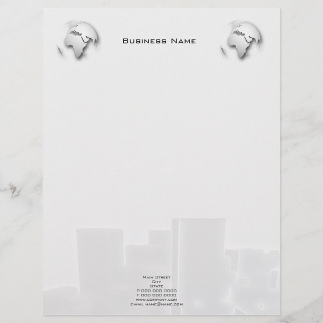 citay_earth_silhouette custom letterhead (Front)