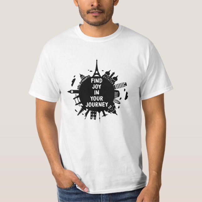 Cities City Cityscape Skyline Funny Gift Idea T-Shirt (Front)