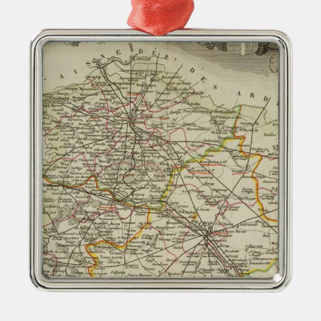 Cities Metal Tree Decoration (Front)