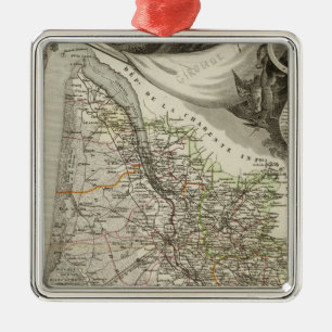 Cities Metal Tree Decoration