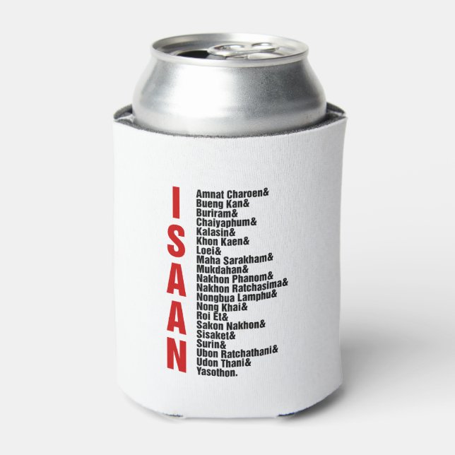 Cities of Isaan, Thailand Can Cooler (Can Front)