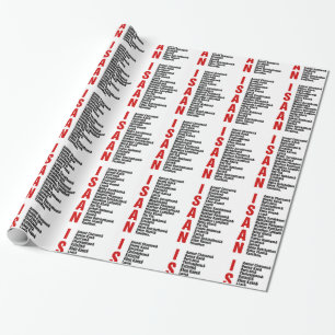 Cities of Isaan, Thailand Wrapping Paper
